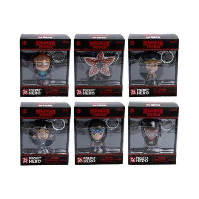 Gambar Stranger Things Gantungan Kunci Pocket Hero Window Box Random