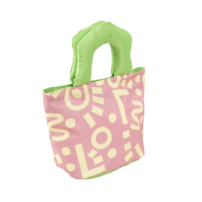 Gambar Ataru Tas Bekal Makanan Colorful Doodle Cloud Random