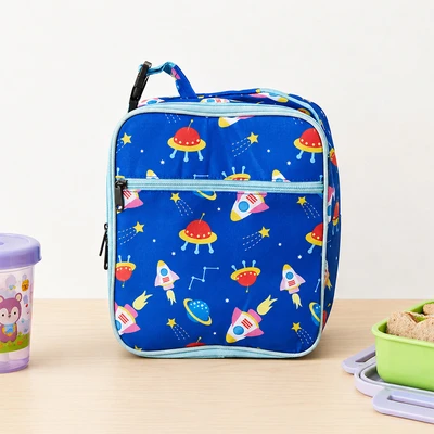 Gambar Ataru Tas Bekal Makanan Polyester Astronaut - Biru