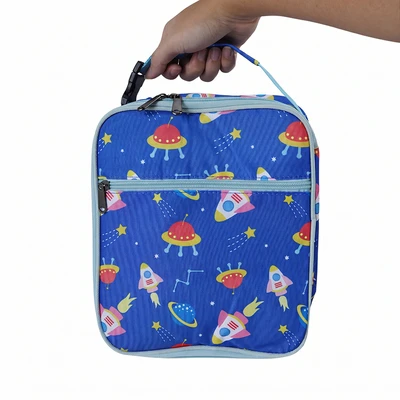 Gambar Ataru Tas Bekal Makanan Polyester Astronaut - Biru