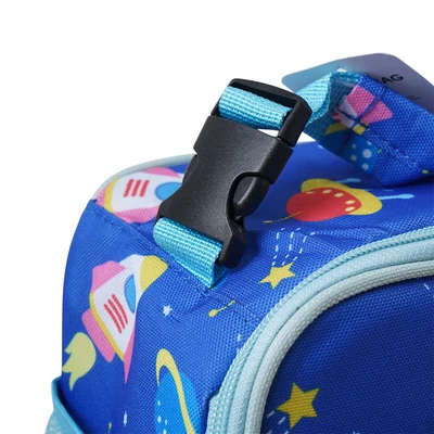 Gambar Ataru Tas Bekal Makanan Polyester Astronaut - Biru