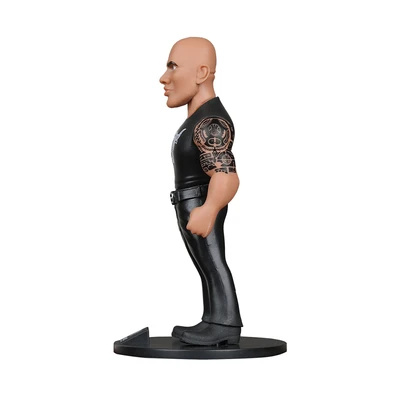 Gambar Minix Wwe Figure The Rock 12 Cm - Hitam