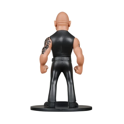 Gambar Minix Wwe Figure The Rock 12 Cm - Hitam