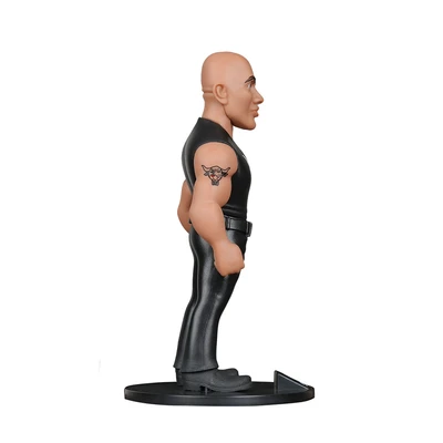 Gambar Minix Wwe Figure The Rock 12 Cm - Hitam
