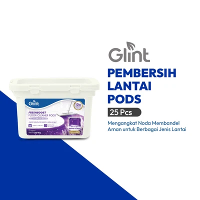 Gambar Glint Freshboost Lavender Pembersih Lantai Pods Set 25 Pcs - Ungu