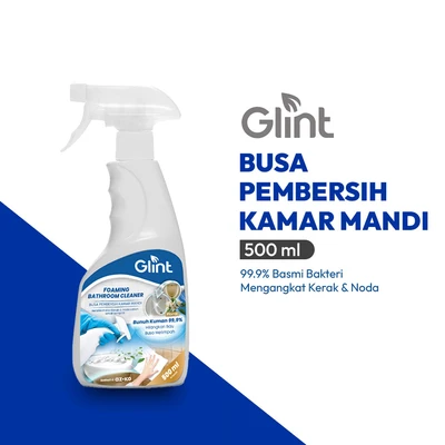 Gambar Glint Spray Busa Pembersih Kamar Mandi 500 ml - Putih