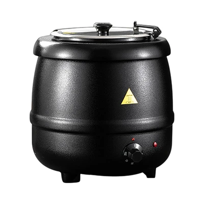 Gambar Kris Penghangat Sup Elektrik 10 Liter - Hitam