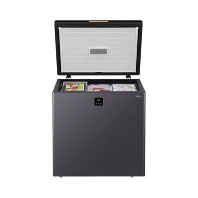Gambar Aqua Chest Freezer 220 Liter AQF-220DF - Abu-Abu