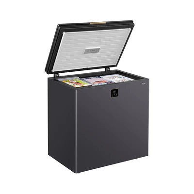 Gambar Aqua Chest Freezer 220 Liter AQF-220DF - Abu-Abu