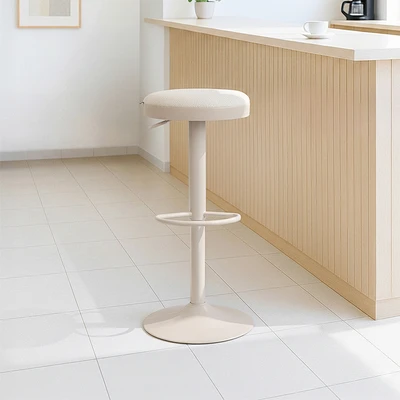 Gambar Informa Callen Bangku Bar Fabric - Krem Beige