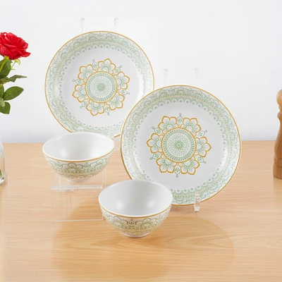 Gambar Appetite Raffa Perlengkapan Makan Set 4 pcs - Hijau
