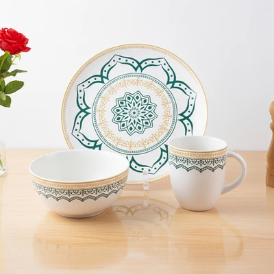 Gambar Appetite Rumi Perlengkapan Makan Set 3 pcs - Putih