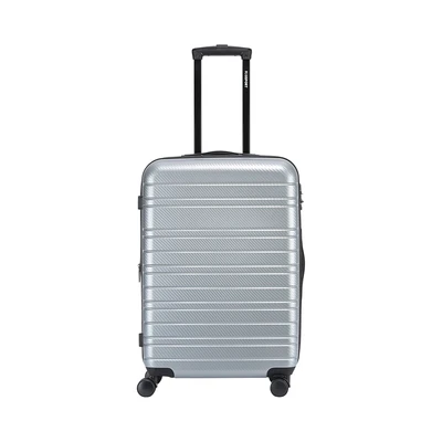 Gambar Passport Blythe Koper PC & ABS TSA Lock Expandable Carbon FIber 24 Inch - Silver
