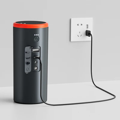 Gambar Otto Klasse Vacuum Cleaner Cordless Multifungsi 15000 mAh - Hitam/Merah