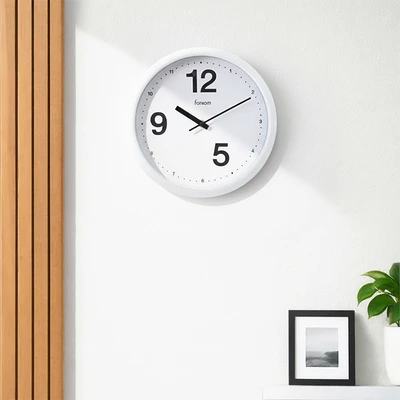 Jual Forhom Oenkric Jam Dinding 28 cm - Putih Original | AZKO