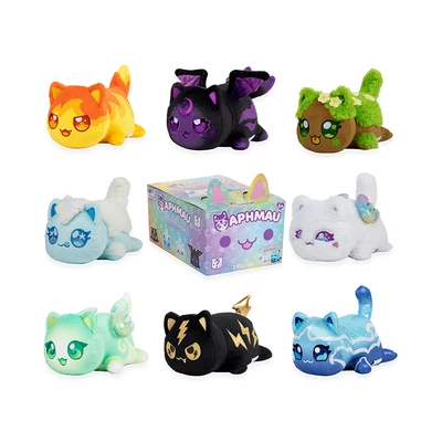 Gambar Aphmau Mystery Meemeows Boneka Plush Litter 8 Elemental 15.2 Cm Random