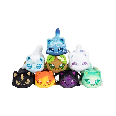 Gambar Aphmau Mystery Meemeows Boneka Plush Litter 8 Elemental 15.2 Cm Random