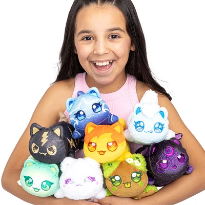 Gambar Aphmau Mystery Meemeows Boneka Plush Litter 8 Elemental 15.2 Cm Random