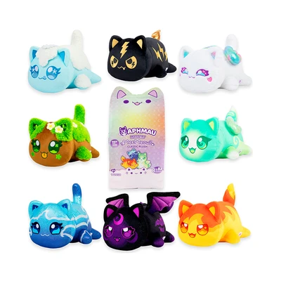 Gambar Aphmau Mystery Meemeows Boneka Classic Plush Elemental 28 Cm Random