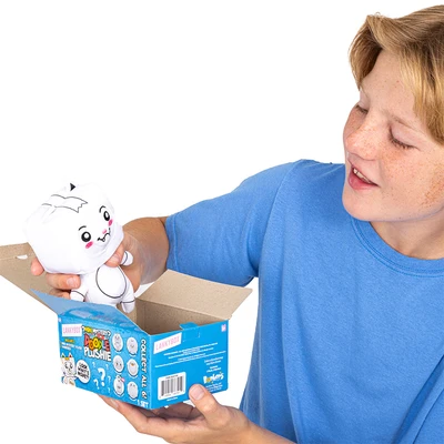 Gambar Lankybox Set Mystery Boneka Plush Mini Doodle Series 4 Random
