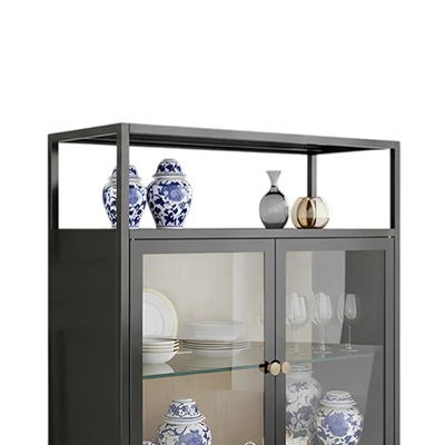 Gambar Informa Lucy Meja Konsol 80x35x100 cm - Hitam