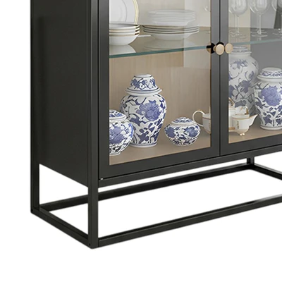 Gambar Informa Lucy Meja Konsol 80x35x100 cm - Hitam