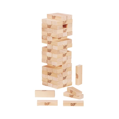 Gambar Hasbro Gaming Set Jenga Game - Cokelat Kayu