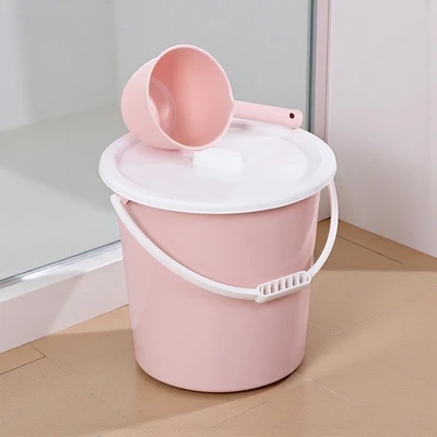 Gambar Selma Marilyn Ember Plastik Dengan Tutup 20 Liter - Pink