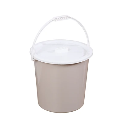 Gambar Selma Marilyn Ember Plastik Dengan Tutup 24 Liter - Krem Beige