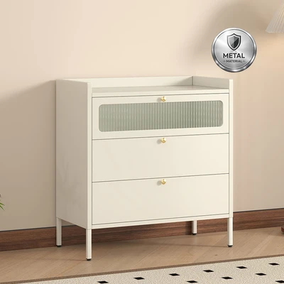 Gambar Informa Jolene Laci Penyimpanan 3 Tingkat 80x40x84.8 cm - Beige