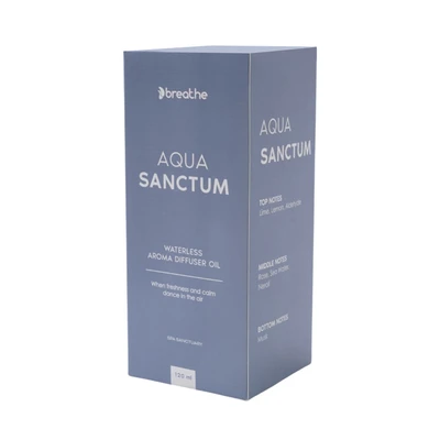 Gambar Breathe Aqua Sanctum Minyak Aromaterapi Diffuser Waterless 120 ml
