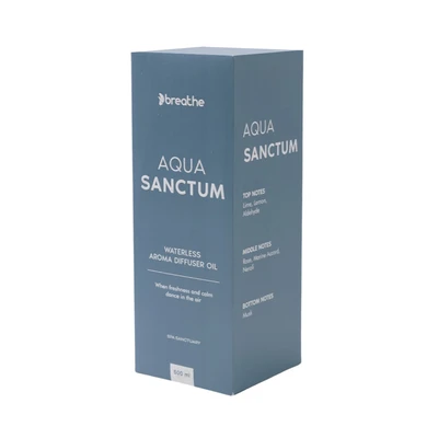 Gambar Breathe Aqua Sanctum Minyak Aromaterapi Diffuser Waterless 500 ml