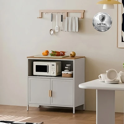 Gambar Informa Penny Kabinet Dapur Metal Low - Abu-Abu
