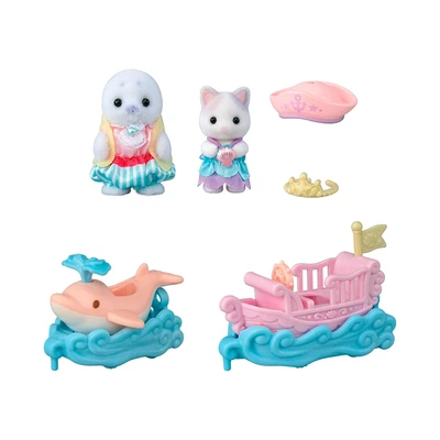 Gambar Sylvanian Families Set Amusement Park Ride The Waves - Mix