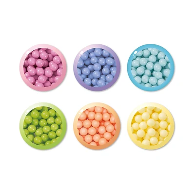 Gambar Aqua Beads Set Refill Pastel Solid Bead Pack - Mix