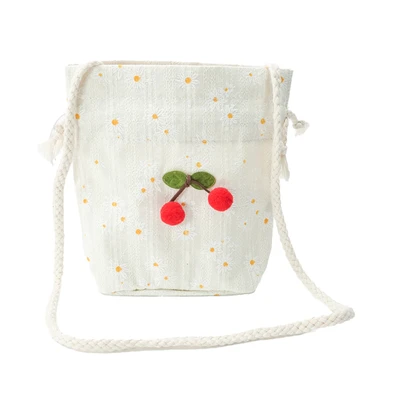 Gambar Pretty Missy Tas Selempang Anak Cherry - Putih