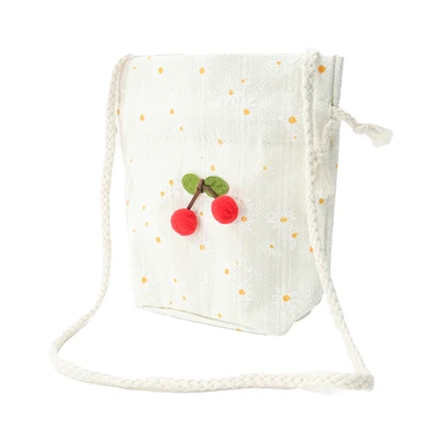 Gambar Pretty Missy Tas Selempang Anak Cherry - Putih