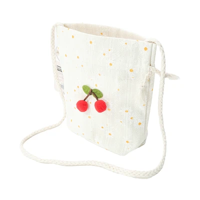 Gambar Pretty Missy Tas Selempang Anak Cherry - Putih