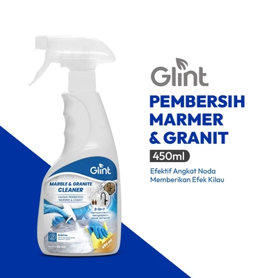 Gambar Glint Spray Pembersih Marmer & Granit 450 ml - Putih
