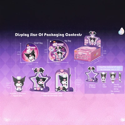 Gambar Blokees Sanrio Daadoos Fun Magic Kurom Random