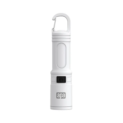 Gambar APA Senter Dengan Pengait 2-in-1 - Putih
