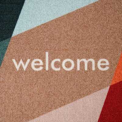 Gambar Informa Raven Keset Pintu Polyester Welcome 50x70 cm - Mix