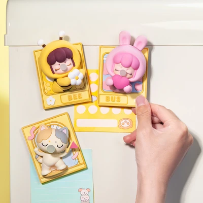 Gambar Rolife Nanci Fluffy Magnet Kulkas Derivatives Party Random