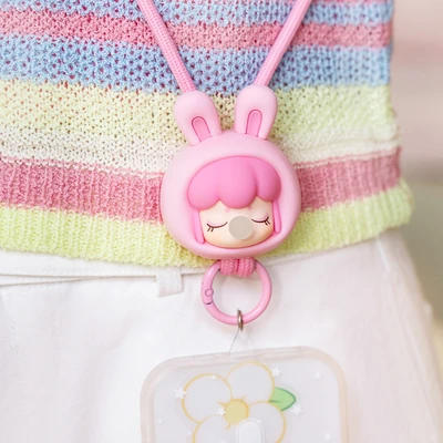 Gambar Rolife Nanci Fluffy Gantungan Handphone Random