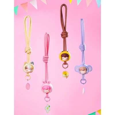 Gambar Rolife Nanci Fluffy Gantungan Handphone Random