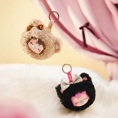 Gambar Rolife Nanci Animal Gantungan Kunci Boneka Bear - Cokelat