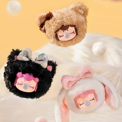 Gambar Rolife Nanci Animal Gantungan Kunci Boneka Bear - Cokelat