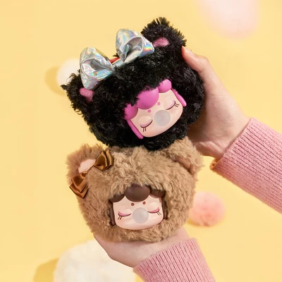 Gambar Rolife Nanci Animal Gantungan Kunci Boneka Kitten - Hitam