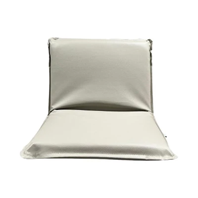 Gambar Soleil Niro Kursi Lesehan Lipat Kulit - Krem Beige