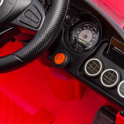Gambar Paso Ride On Mercedes Benz Amg Gt R Amg - Merah
